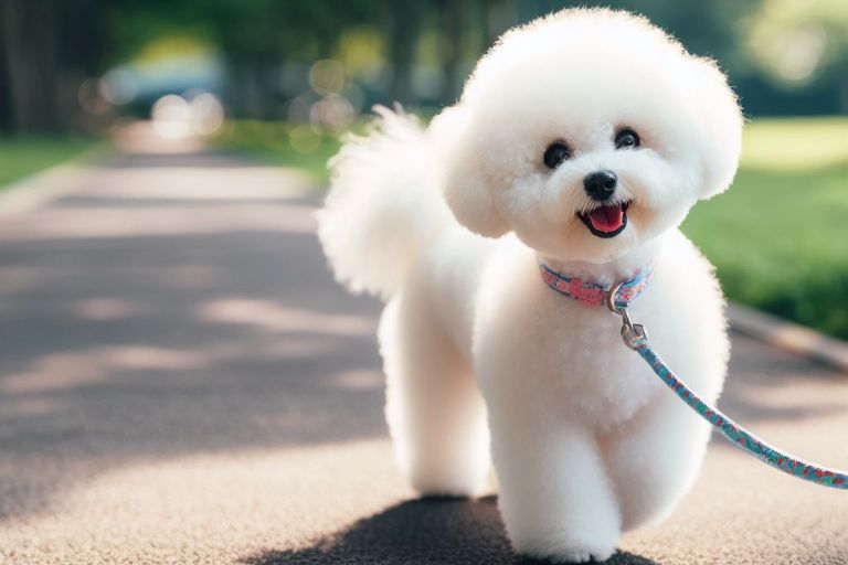 how much walking does a bichon frise need